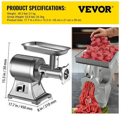 2023 New Commercial Electric Meat Grinder