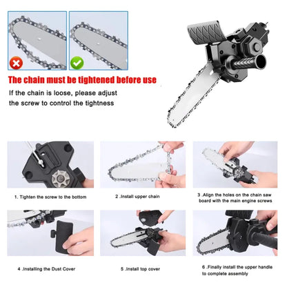 4/6 Inch Electric Drill Chainsaw Adapter Tool