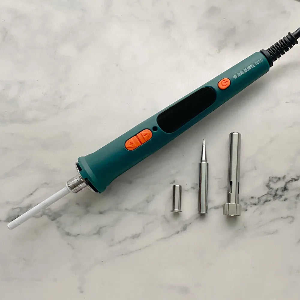 120W Digital Soldering Iron Kit