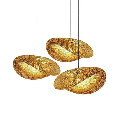 Bamboo Hand Weaving Pendant Light