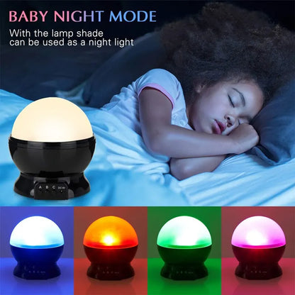 Starry Projector Night Light Lamp