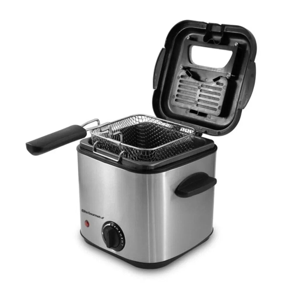 electric fryer 1.5 quart Deep Fryer Stainless Steel