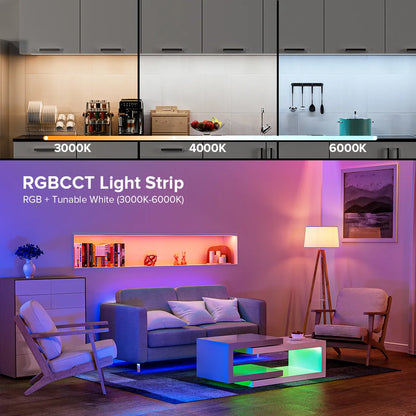 FCOB RGBCCT LED Light Strip