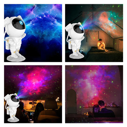 Starry Sky Astronaut Night Light Projector Lamp