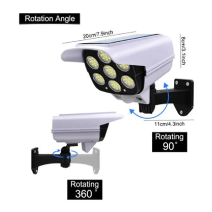 77 Led Solar Sensor Security Dummy Camera