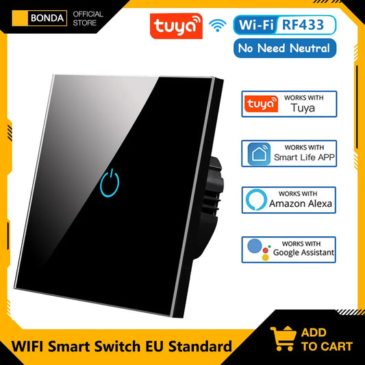 BONDA Smart Switch Alexa RF433