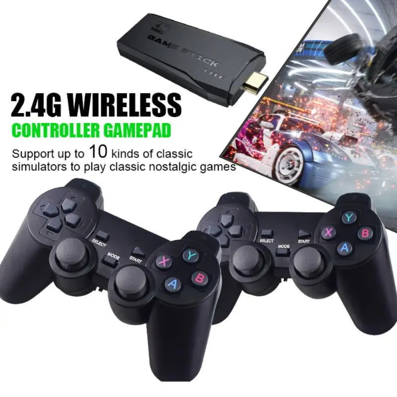 M8 Video Game Consoles 4K 2.4G Double Wireless