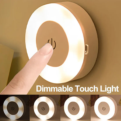 Mini Touch Sensor LED Night Dimming Light