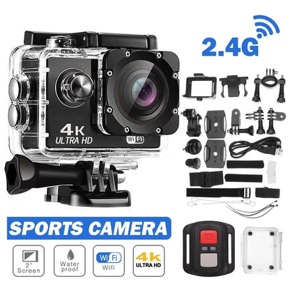 Action Camera Ultra HD 4K/30fps WiFi 2.0-inch 170D