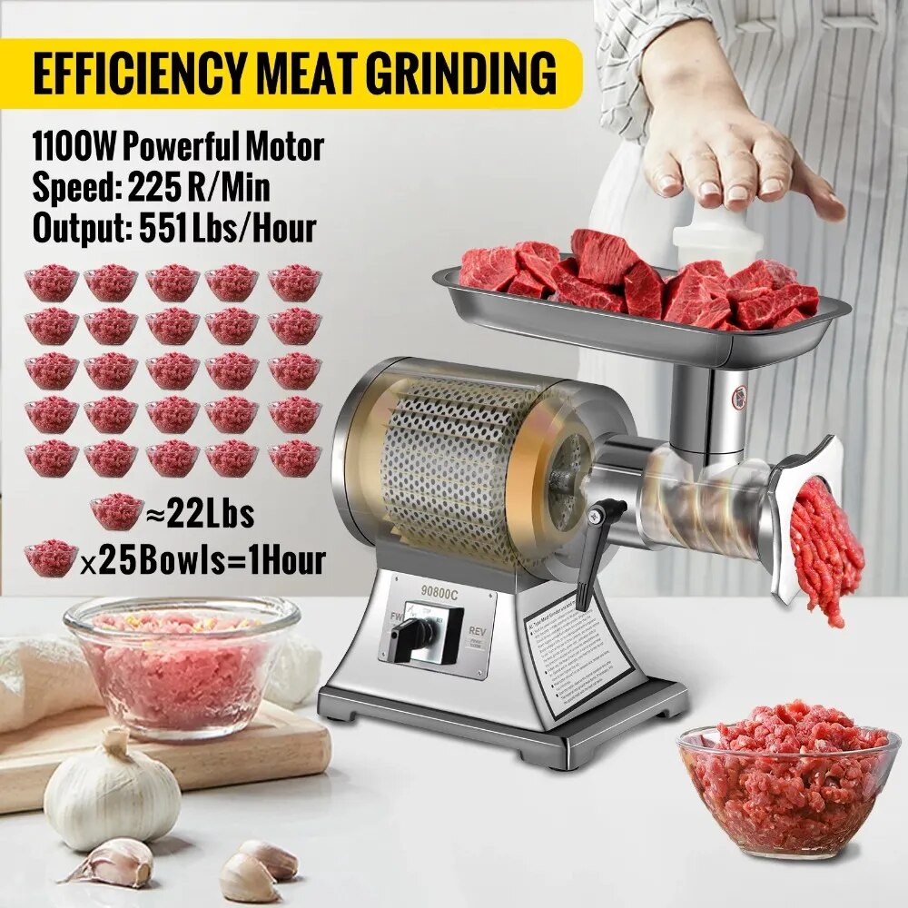 2023 New Commercial Electric Meat Grinder