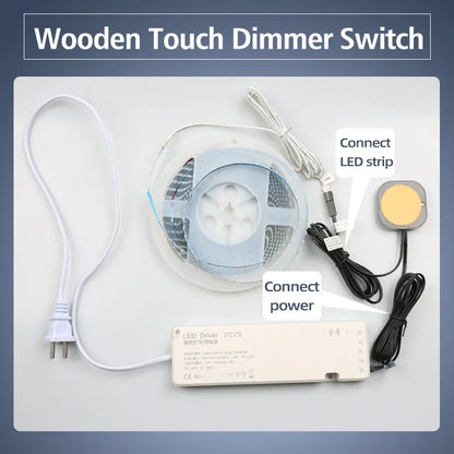 Penetrating 25mm wood panel sensor switch