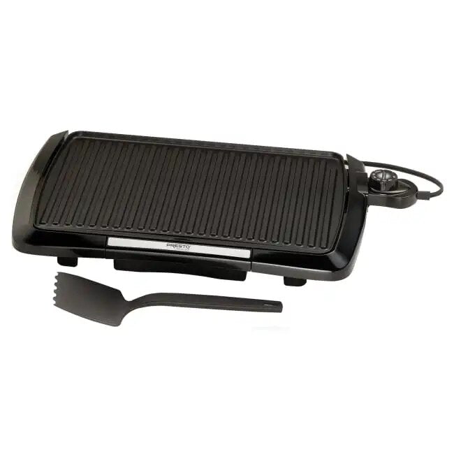 Presto Black Cool-touch Electric Indoor Grill For Kitchen Outdoors