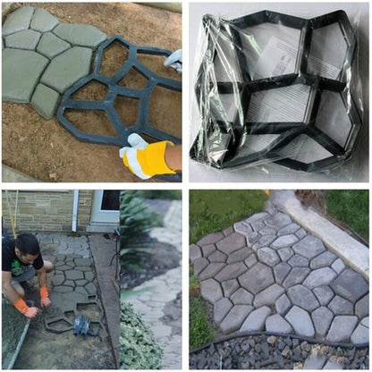 DIY Garden Mold Manually Paving Cement Brick Stone