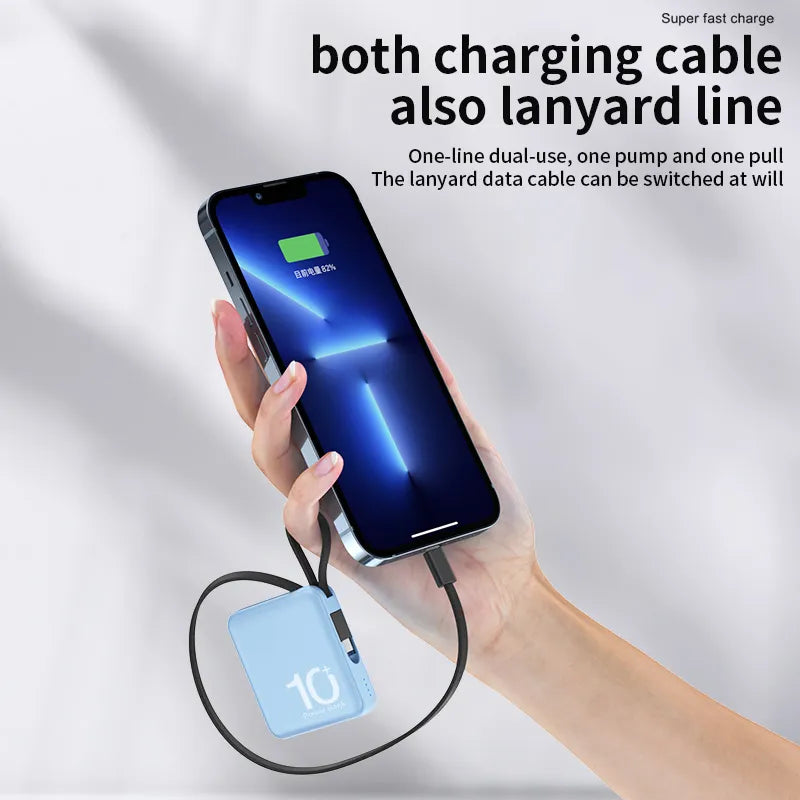 Portable Mini Power Bank 30000mAh