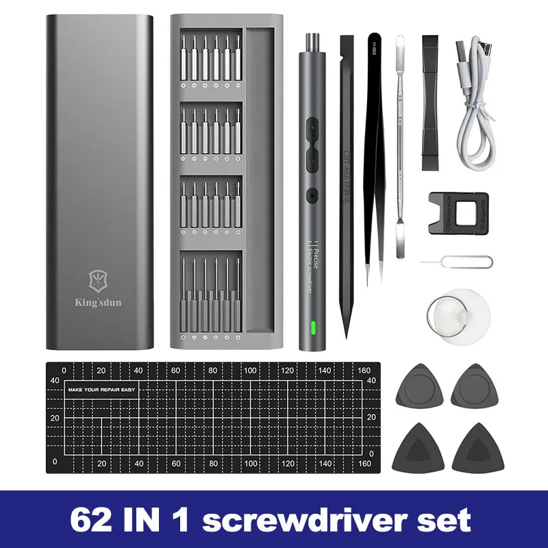 62 in 1 Electric Screwdriver Set