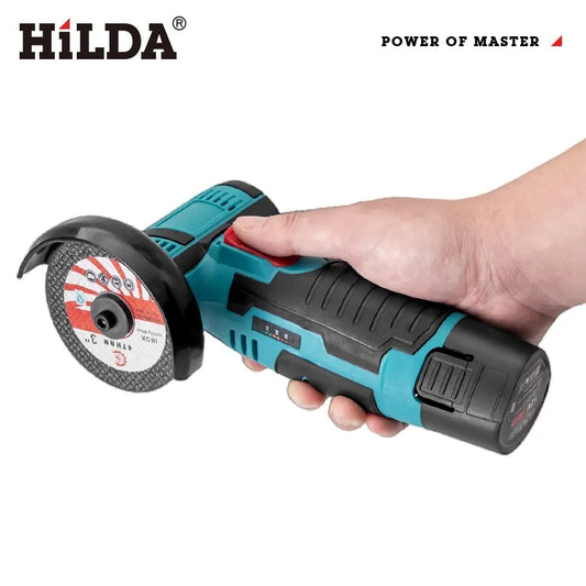 HILDA 12v Rechargeable Mini Angle Grinder