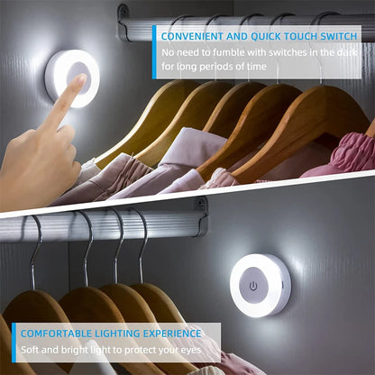 Mini Touch Sensor LED Night Dimming Light