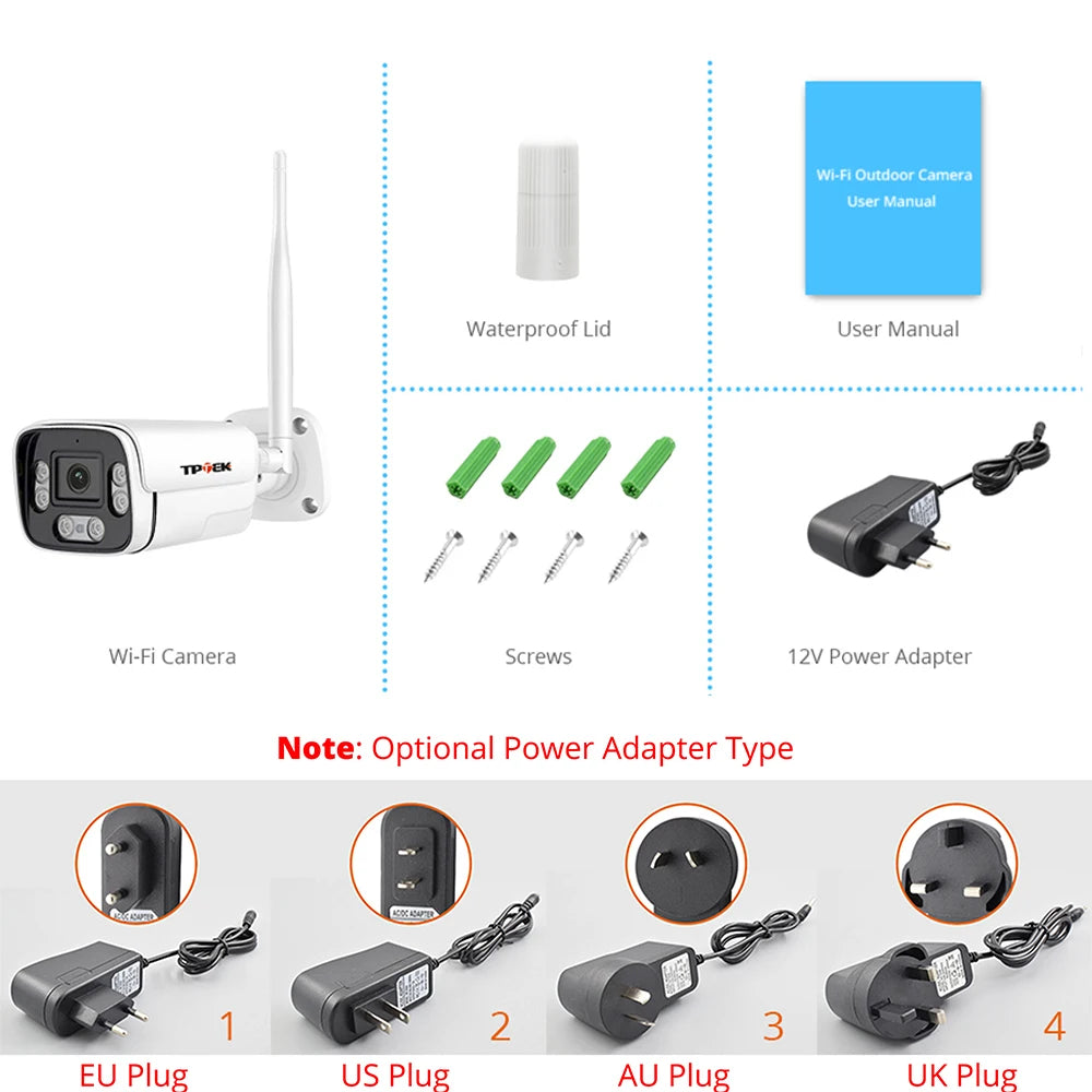 IP Camera Wifi Outdoor Surveillance Home Camera