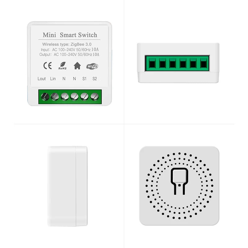 IHSENO Tuya Zigbee 3.0 DIY Mini Switch For Tuya Smart Life