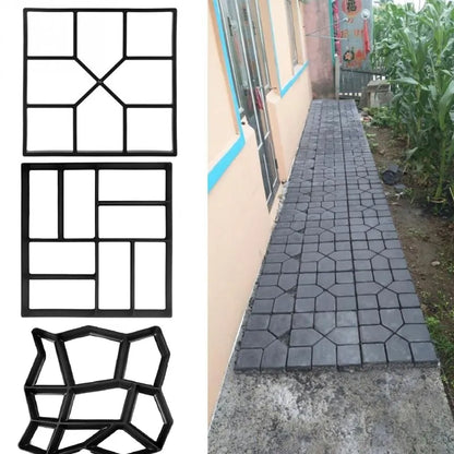 DIY Garden Mold Manually Paving Cement Brick Stone