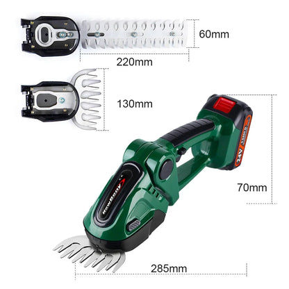 Yofidra 24V 2 in 1 Electric Hedge Trimmer