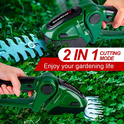 Yofidra 24V 2 in 1 Electric Hedge Trimmer