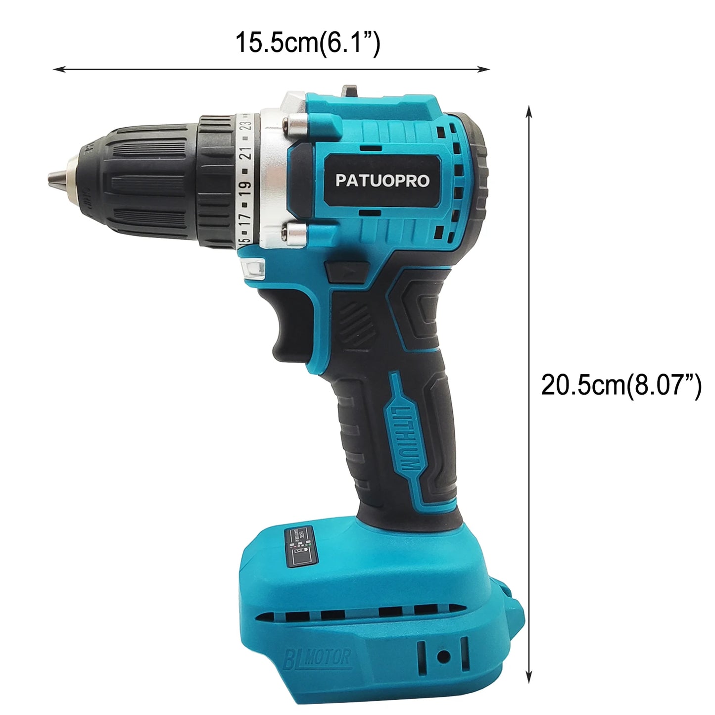 10mm Cordless Brushless Drill Electric Hand