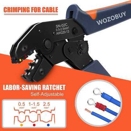 WOZOBUY Crimping Pliers Set