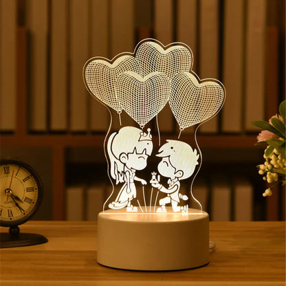 3D LED Acrylic Lamp