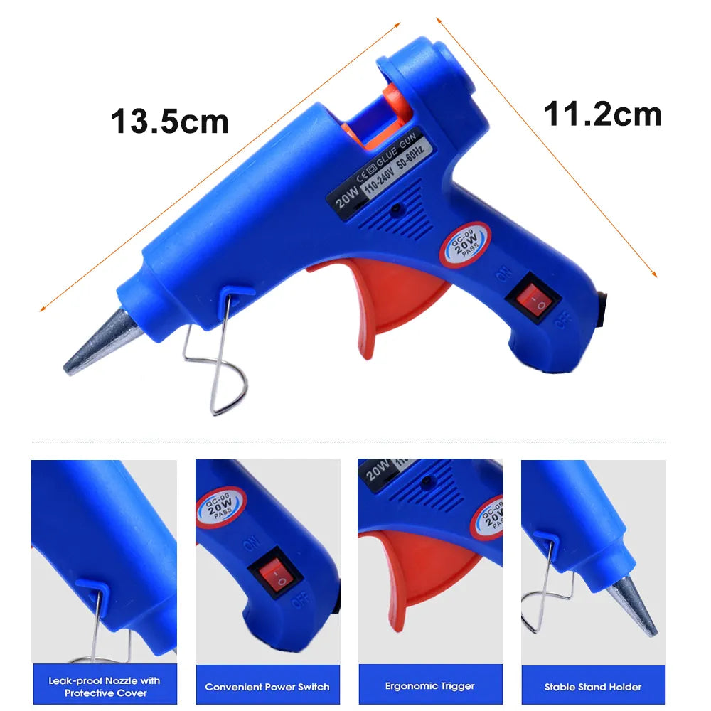 DIZAINLIFE 20W EU Hot Melt Glue Gun