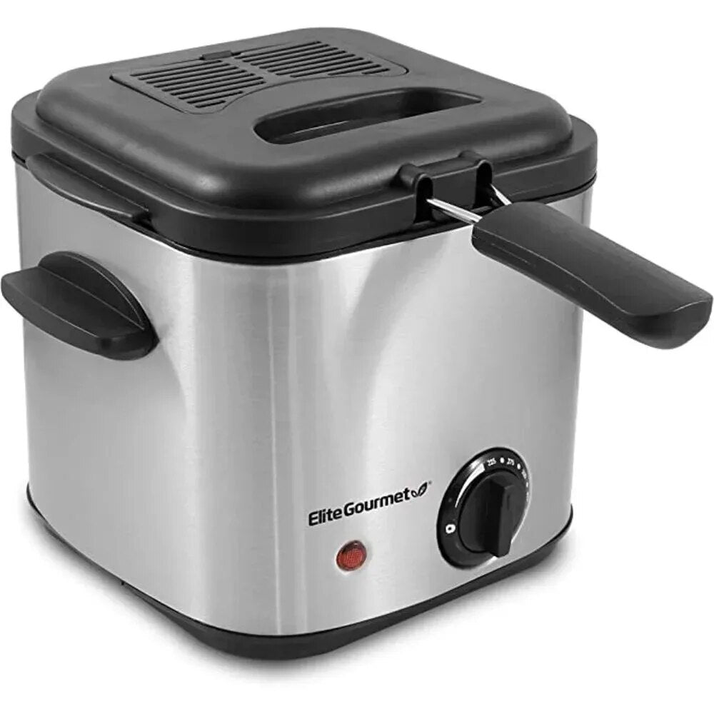 electric fryer 1.5 quart Deep Fryer Stainless Steel