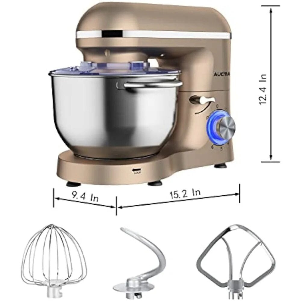 6.5-QT 660W 6-Speed Tilt-Head Food Mixer