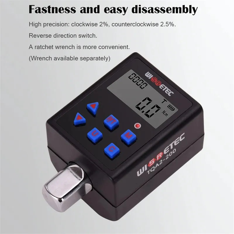 Adjustable Digital Torque Meter 0.3-340 N.m