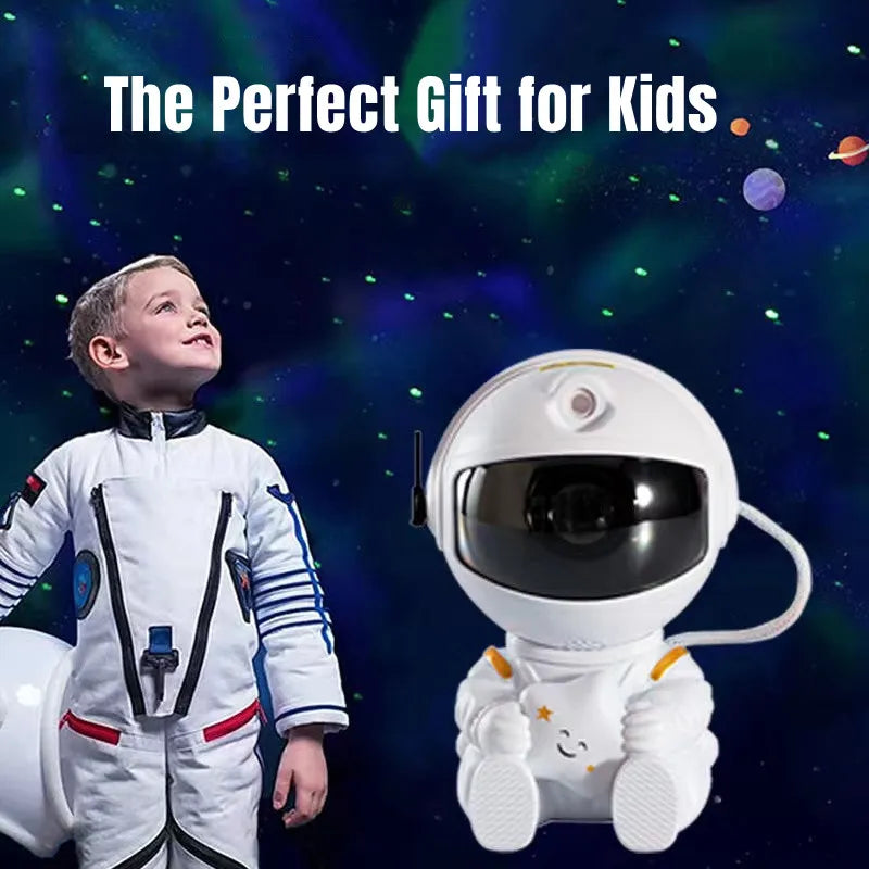 Galaxy Star Projector LED Night Light Starry Sky Astronaut Porjectors Lamp For Decoration Bedroom Home Decorative Children Gifts