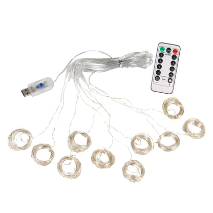 USB LED Light Curtain Garland