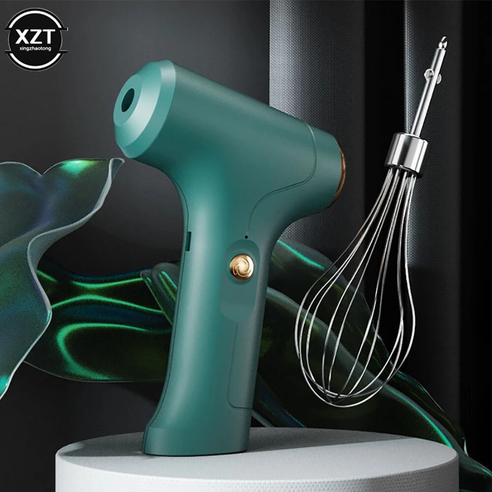 USB Wireless Hand Mixer: 3-Speed Power