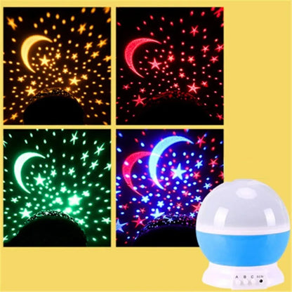 Starry Projector Night Light Lamp