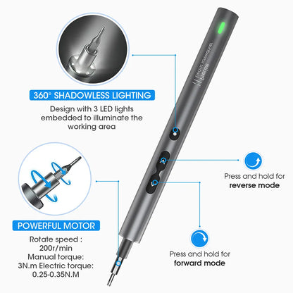 62 in 1 Electric Screwdriver Set