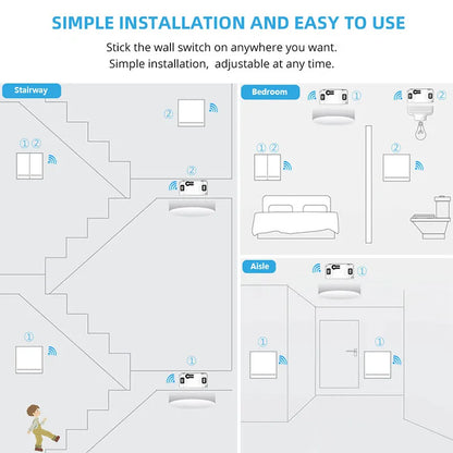 Diese 433Mhz wireless Wall Switch