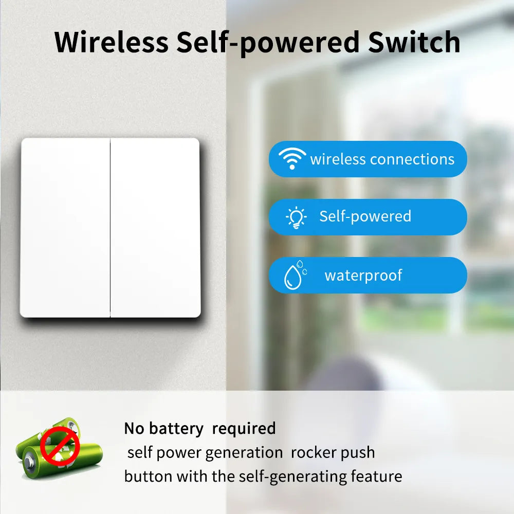 SIXWGH Smart Home Wireless 433mhz Light Switch